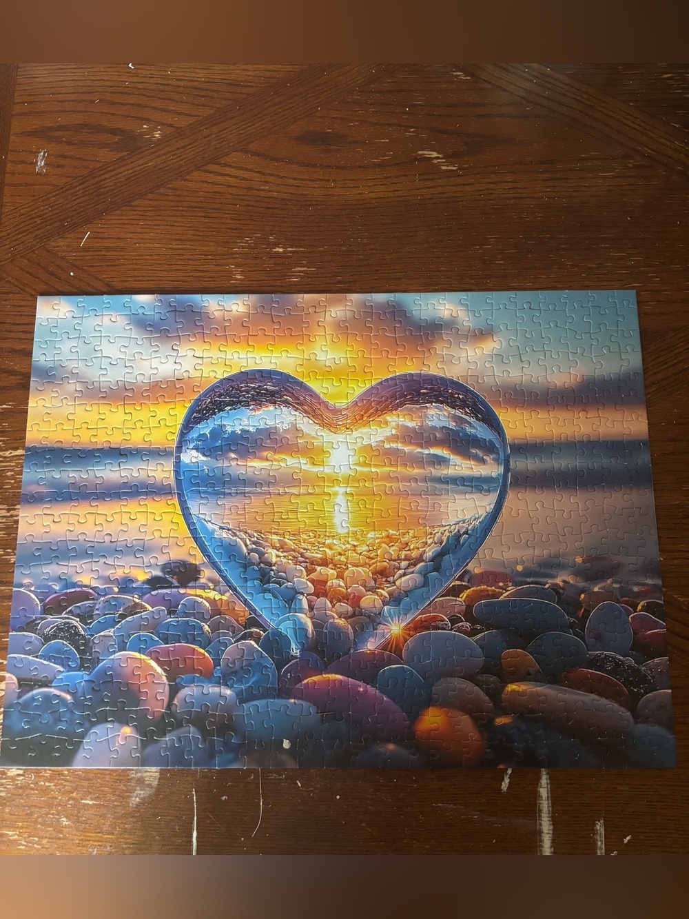 Heart & Stones 500 Piece Jigsaw Puzzle